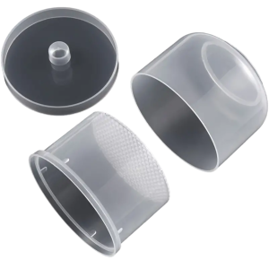 Sterilisationsbox - Desinfektionsschale 3-teilig transparent